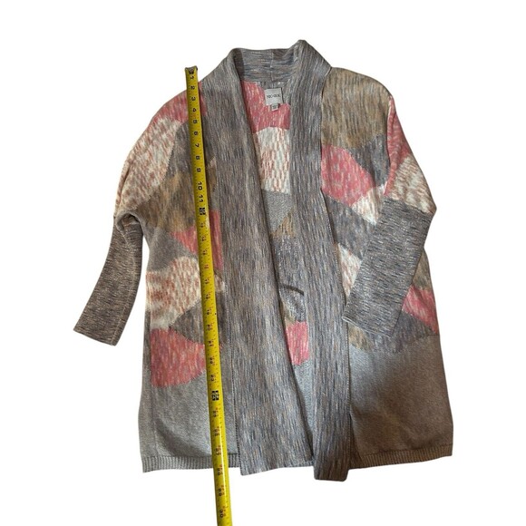 nic zoe sweater. Woman’s Size XS. Multi Color; 3/4 Sleeves - Picture 2 of 5